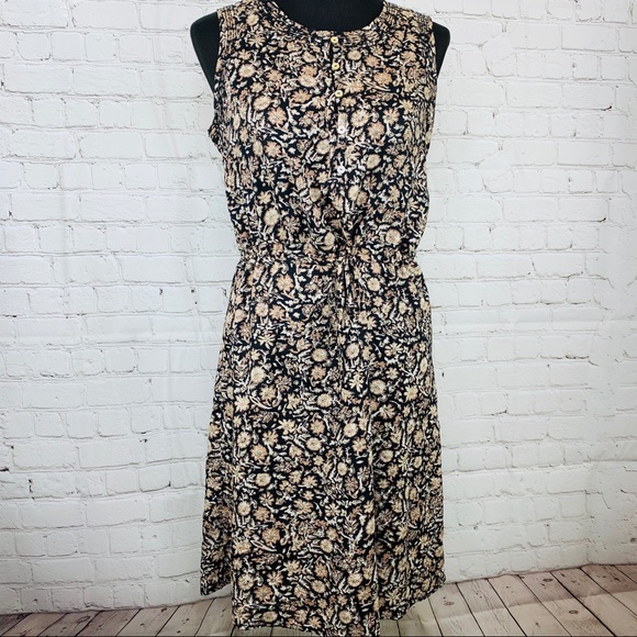 Lucky Brand Dresses & Skirts - Lucky Brand Dress Cinched Waist Sleeveless Floral